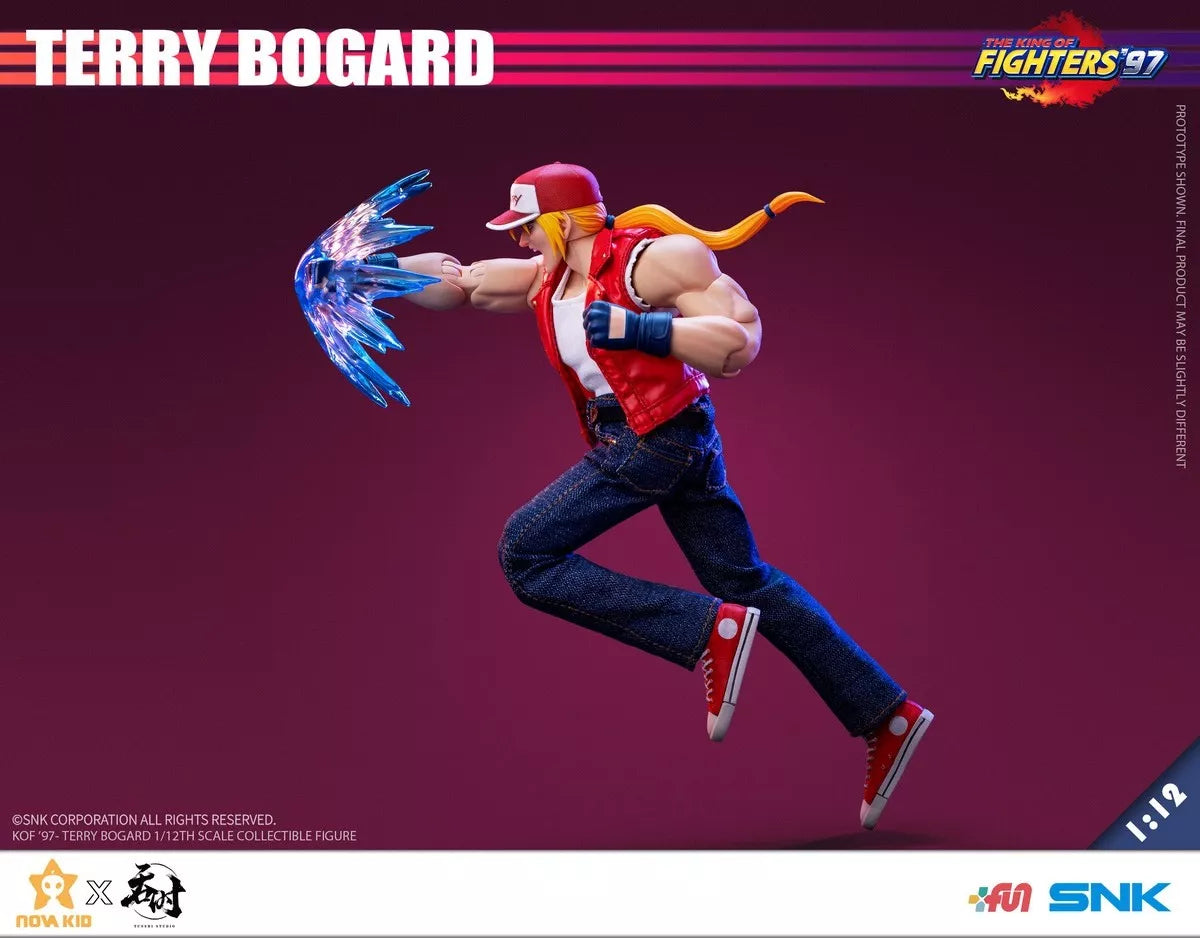 The King of Fighters '97 Action Figure of Terry Bogard, 1/12 scale. Official product by Tunshi Studio.