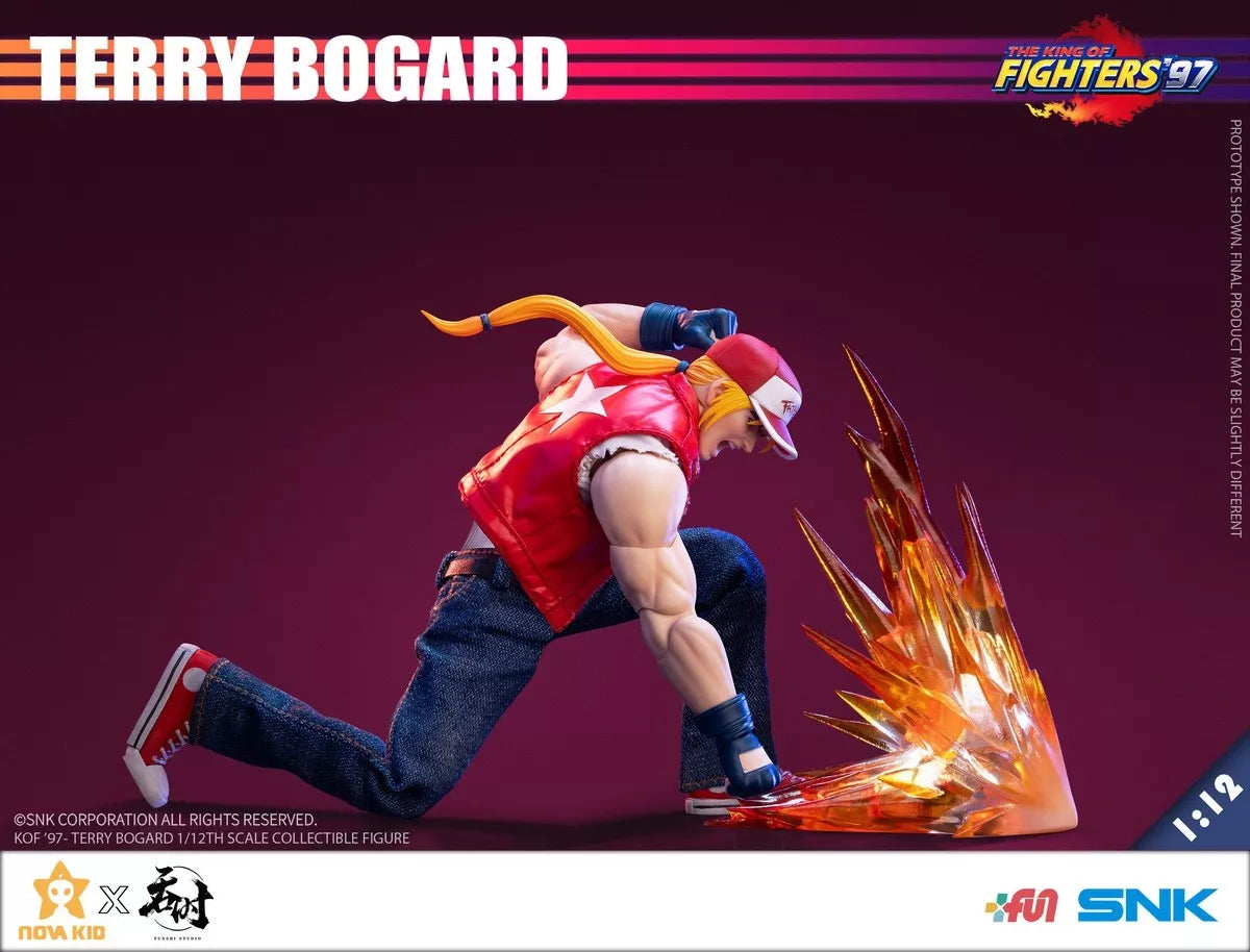 The King of Fighters '97 Action Figure of Terry Bogard, 1/12 scale. Official product by Tunshi Studio.