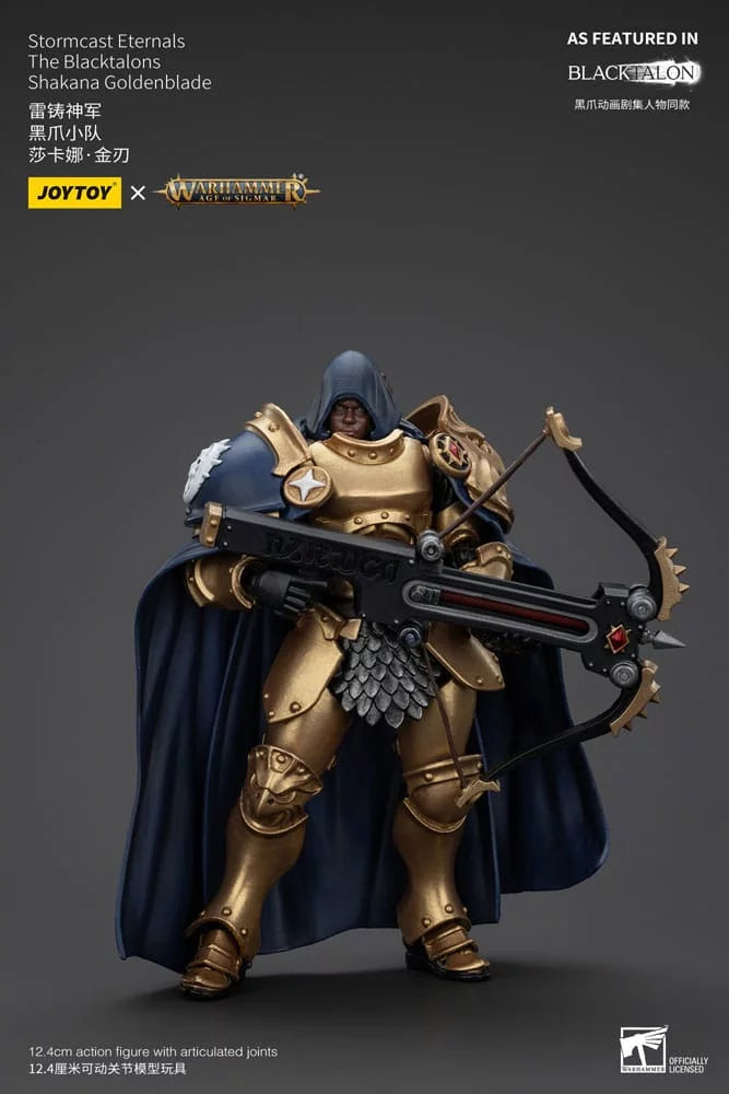 JOYTOY Stormcast Eternals The Blacktalons Shakana Goldenblade