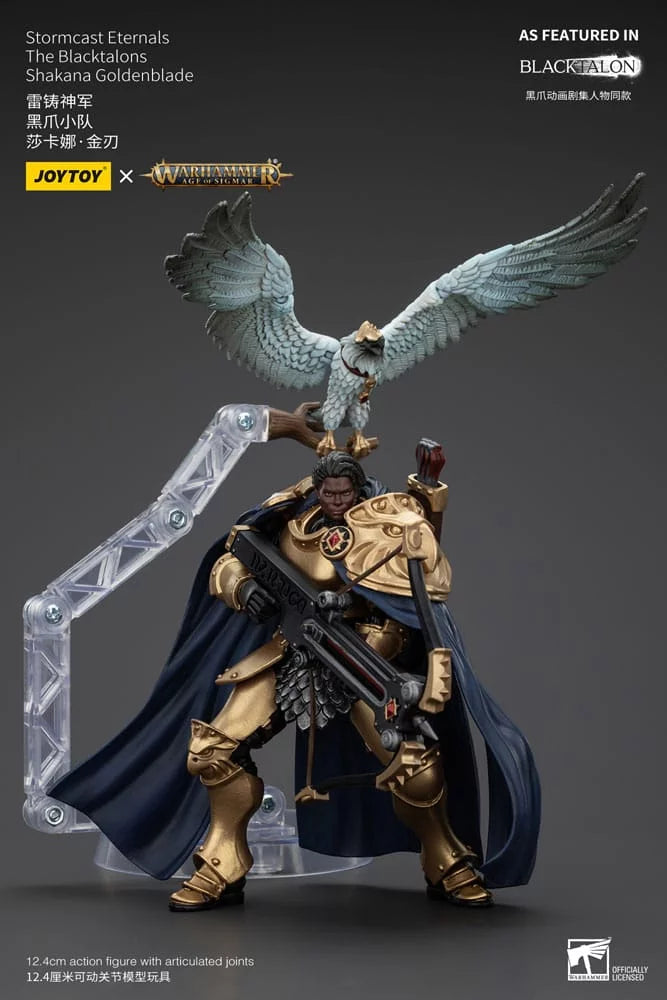 JOYTOY Stormcast Eternals The Blacktalons Shakana Goldenblade