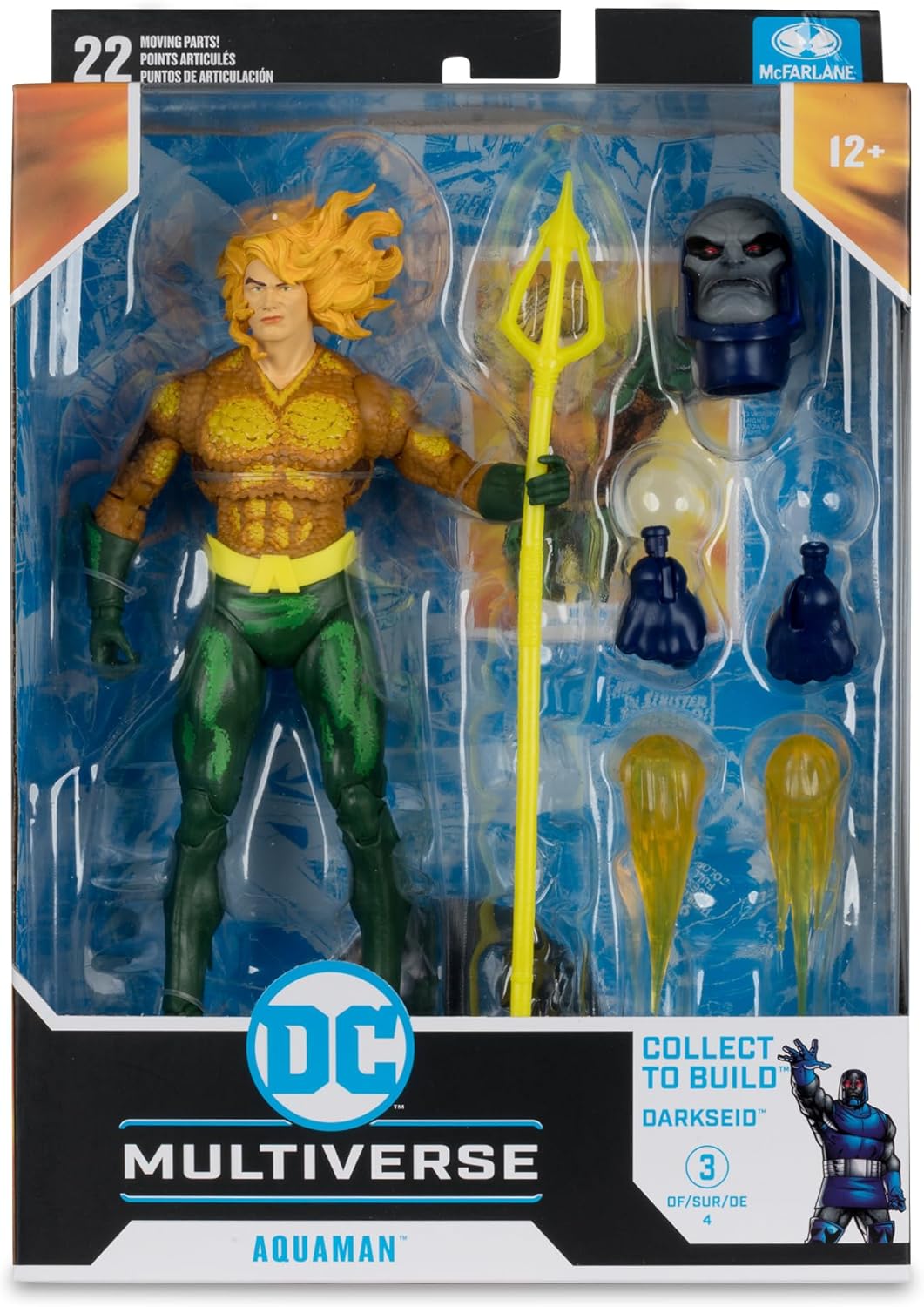 McFarlane Toys - DC Multiverse Aquaman (Justice League Task Force) 7in Build-A Figure