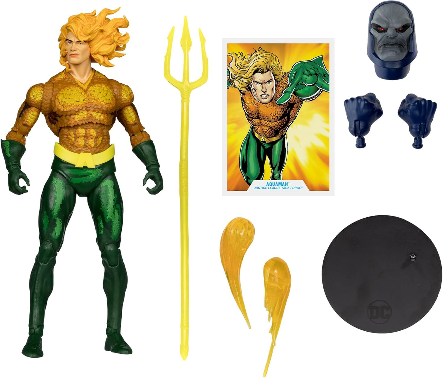 McFarlane Toys - DC Multiverse Aquaman (Justice League Task Force) 7in Build-A Figure