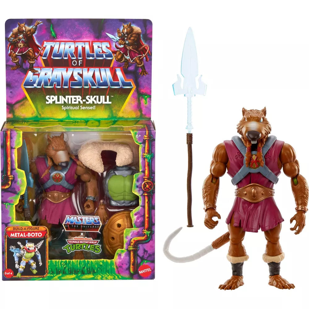 Masters of the Universe: Turtles of Grayskull Splinter Skull Action Figure (Target Exclusive)