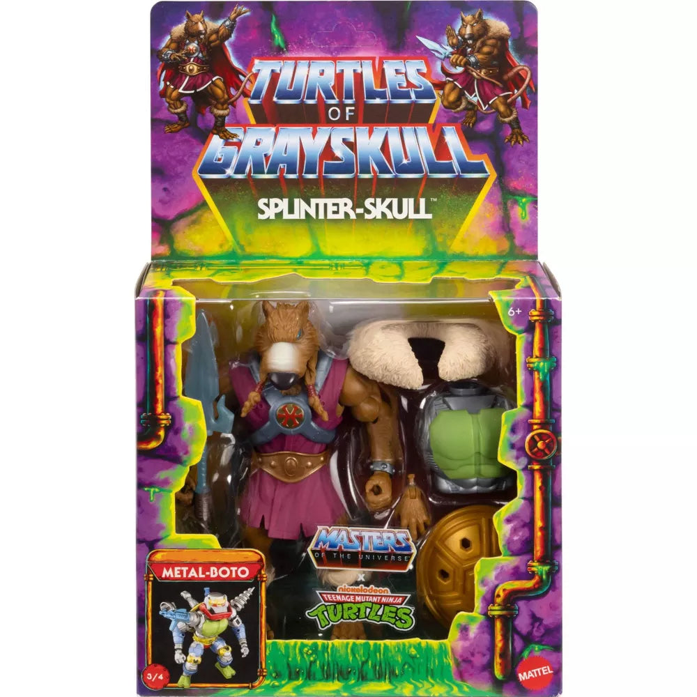 Masters of the Universe: Turtles of Grayskull Splinter Skull Action Figure (Target Exclusive)