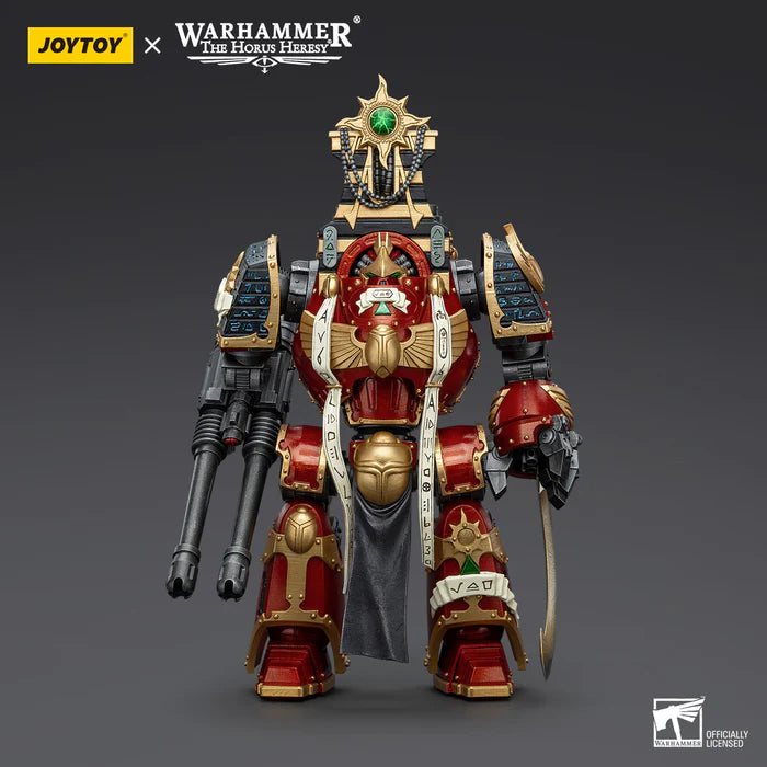 JoyToy Warhammer Thousand sons Contemptor-Osiron Dreadnought With Gravis Force Blade And Gravis Autocannon