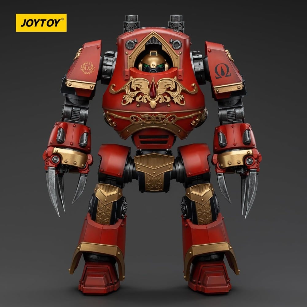 WARHAMMER 40K - JOYTOY - BLOOD ANGELS - CONTEMPTOR-INCAENDIUS DREADNOUGHT - 1/18