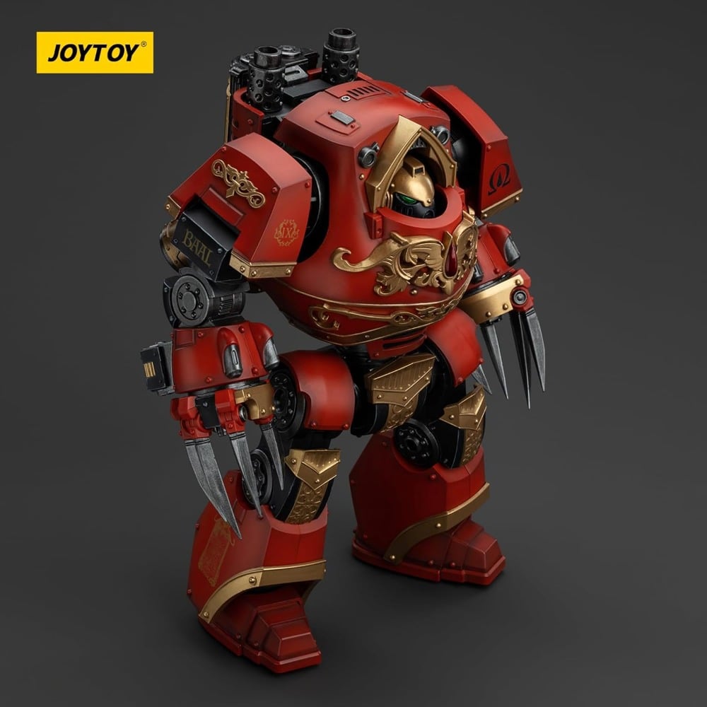WARHAMMER 40K - JOYTOY - BLOOD ANGELS - CONTEMPTOR-INCAENDIUS DREADNOUGHT - 1/18