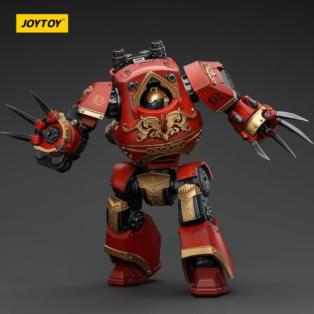 WARHAMMER 40K - JOYTOY - BLOOD ANGELS - CONTEMPTOR-INCAENDIUS DREADNOUGHT - 1/18