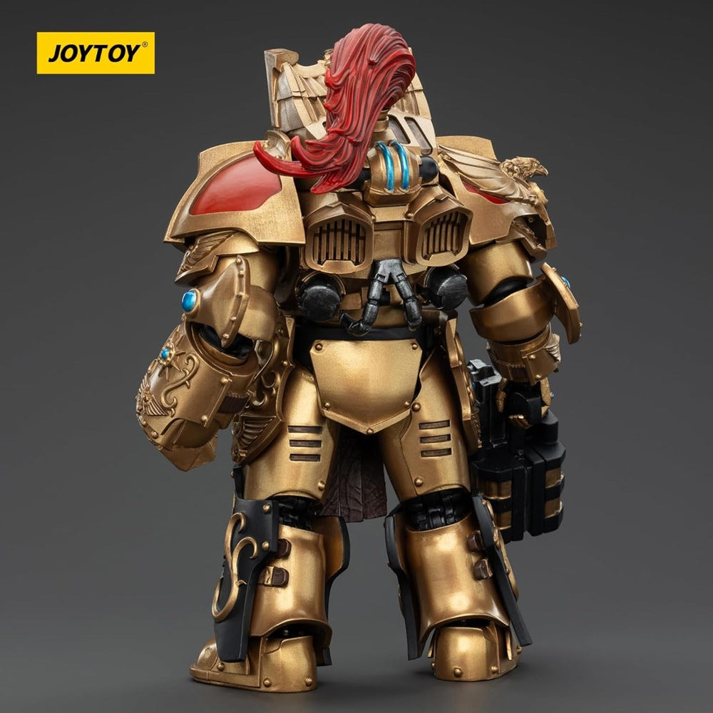 WARHAMMER 40K - JOYTOY - LEGIO CUSTODES AQUILON TERMINATOR SQUAD - AQUILON WITH LASTRUM STORM BOLTER FIGURE - 1/18