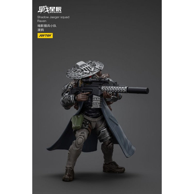 BATTLE FOR THE STARS SHADOW JAEGER SQUAD RAVEN ACTION FIGURE