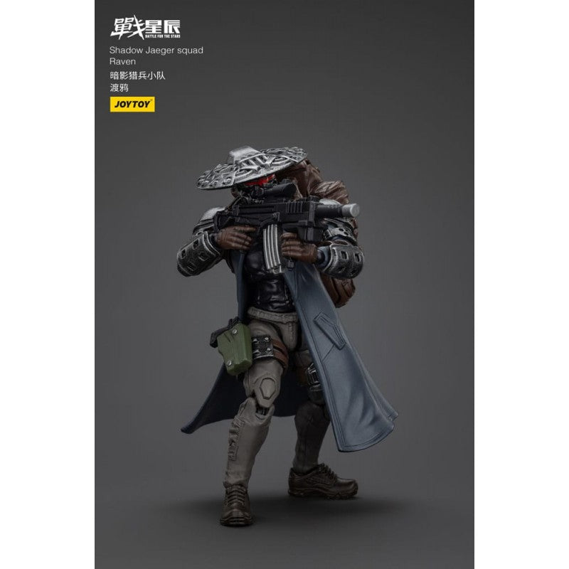 BATTLE FOR THE STARS SHADOW JAEGER SQUAD RAVEN ACTION FIGURE