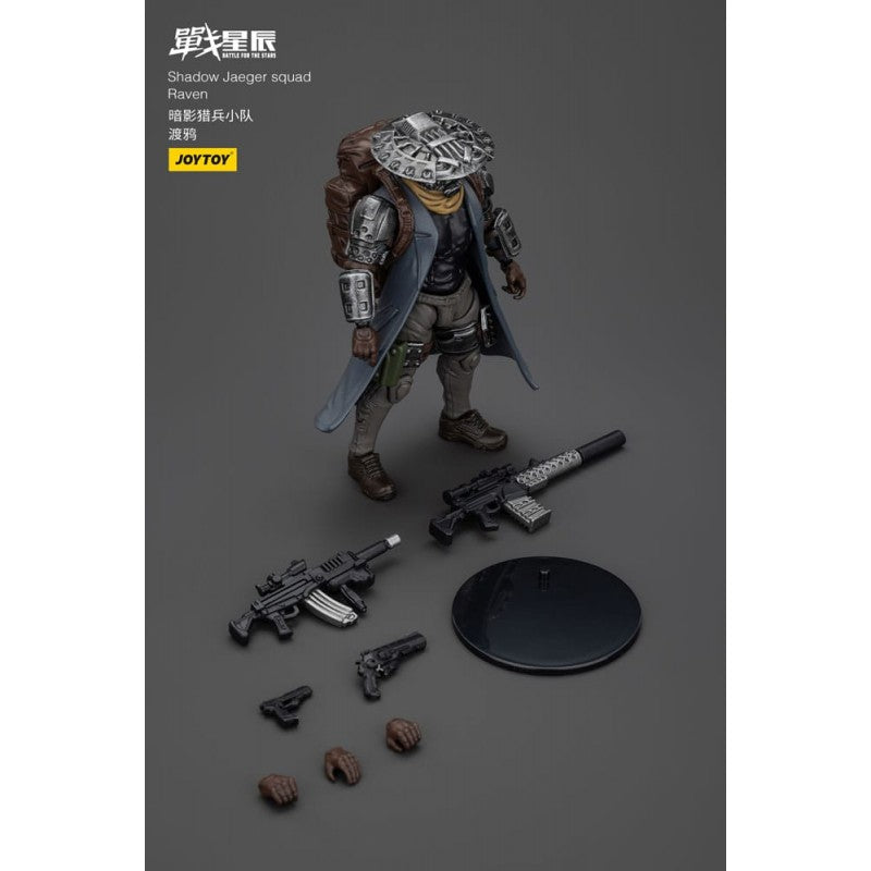 BATTLE FOR THE STARS SHADOW JAEGER SQUAD RAVEN ACTION FIGURE