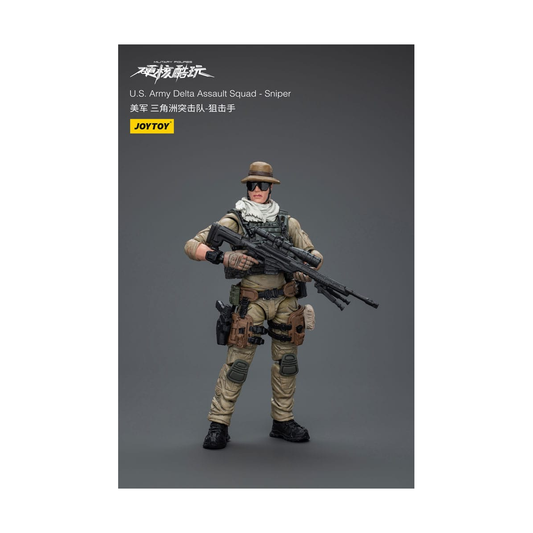 Hardcore Coldplay - 1/18 US Army Delta Assault Squad Sniper action figure 11 cm Figurine