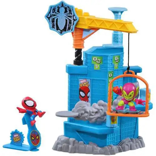 Marvel Stunt Squad Spider-Man vs. Green Goblin Playset
