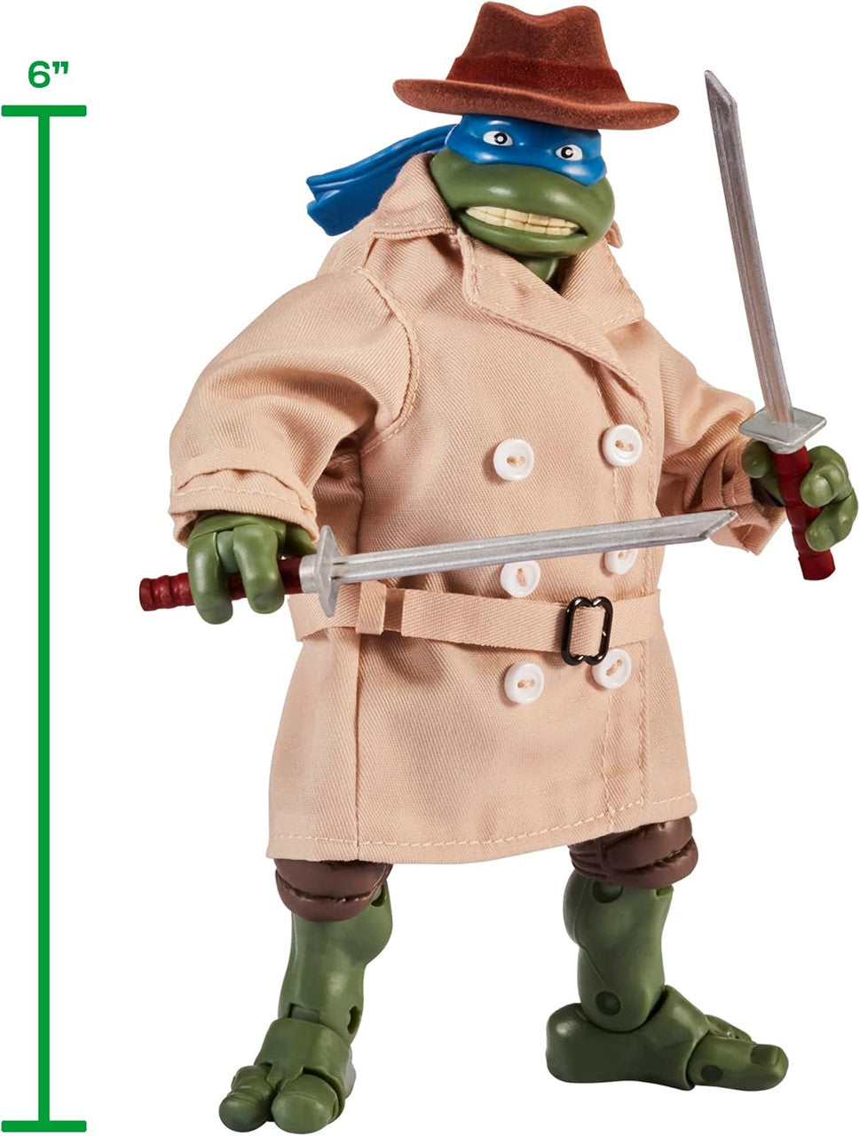 Playmates TMNT Ninja Elite Series (1990 Movie) Leo in disguise
