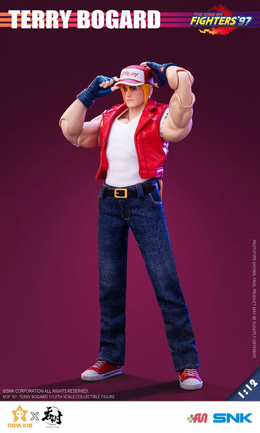 The King of Fighters '97 Action Figure of Terry Bogard, 1/12 scale. Official product by Tunshi Studio.