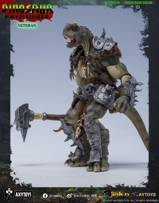 1/12 Dinosaur Battlefield AXY001B Veteran (Green)