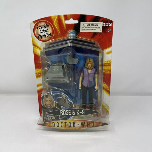 Doctor Who 5" Action Figure - Rose Tyler with K-9