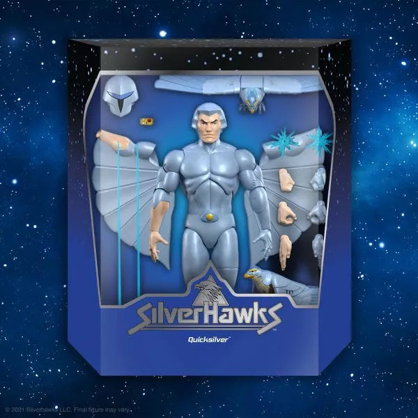 Quicksilver 7-inch Scale I SilverHawks Ultimates I Super7 Action figures