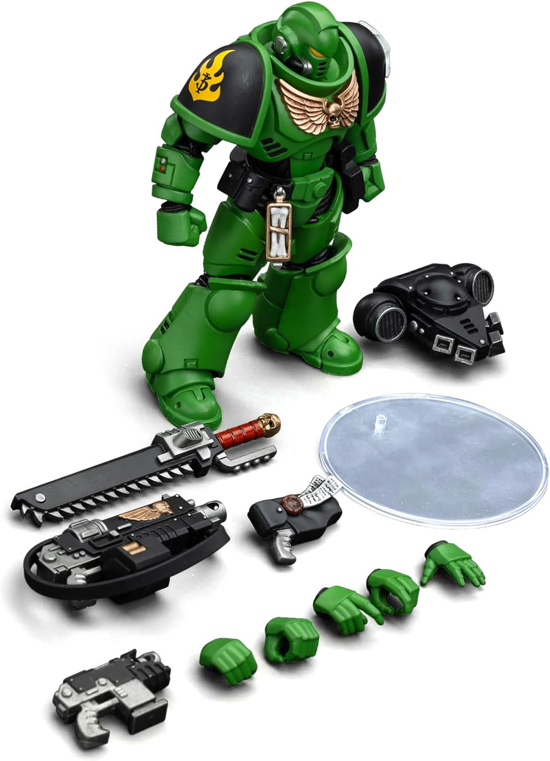 JOYTOY Warhammer 40K 1/18 Action Figures - Salamanders Intercessors