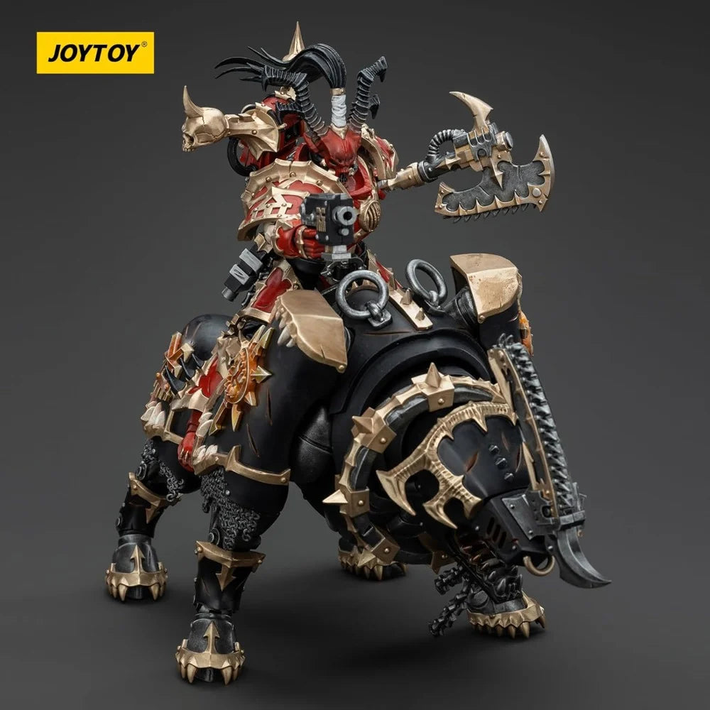 WARHAMMER 40K  -  JOYTOY  -  WORLD EATERS - LORD INVOCATUS FIGURE - 1/18