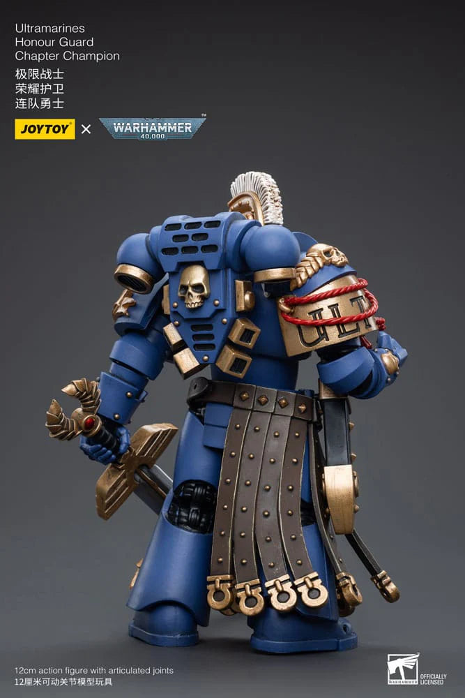 Warhammer 40k Action Figure 1/18 Ultramarines Honour Guard Chapter Champion 12cm JT6526