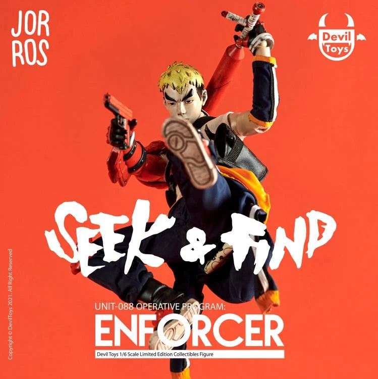Seek & Find Unit-088 Operative Program: Enforcer 1/6 Scale Limited Edition Figure