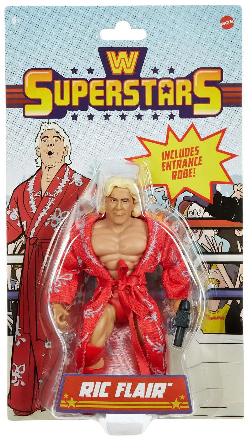 WWE Wrestling Retro Superstars Ric Flair Action Figure