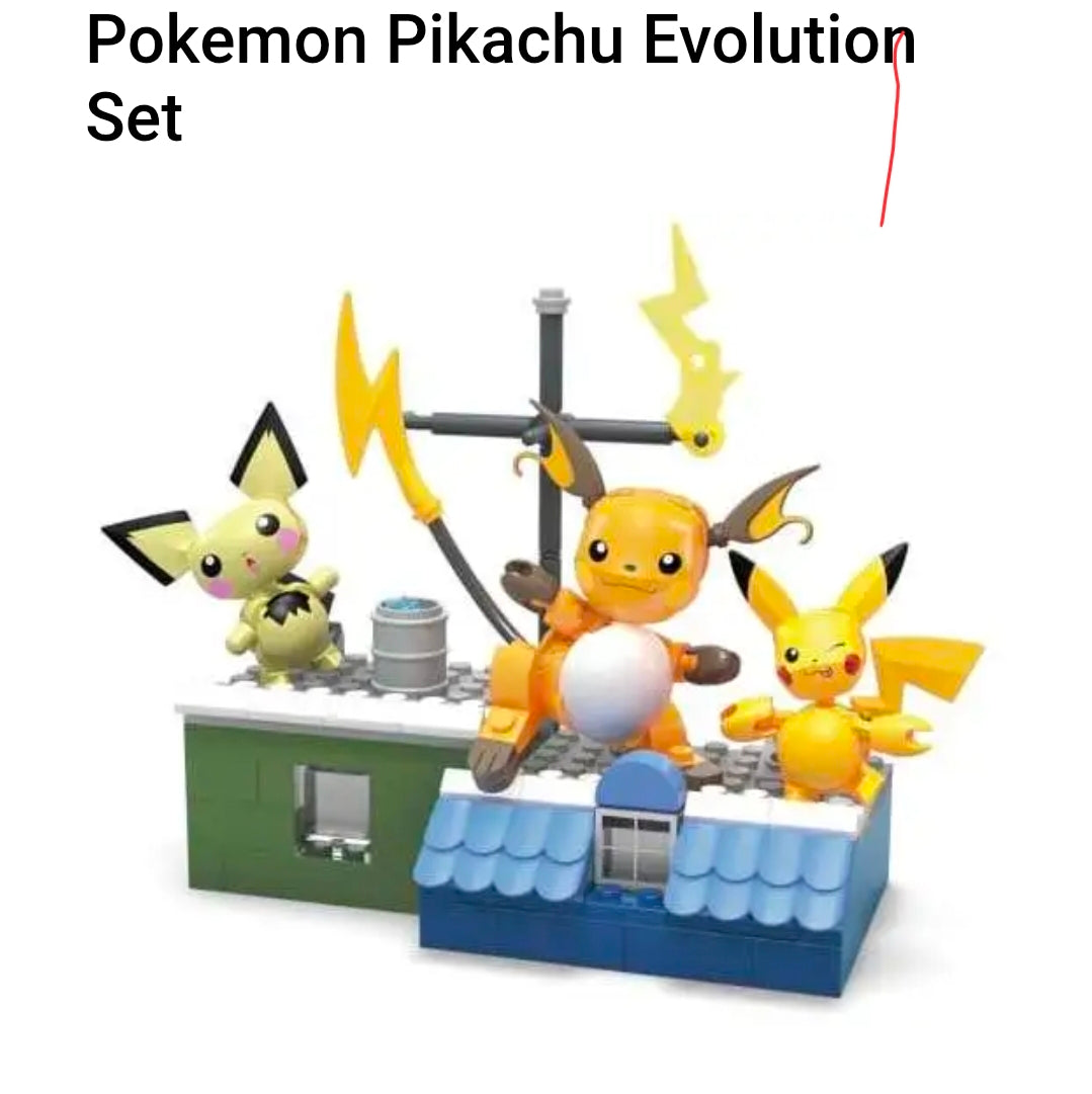 MEGA Pokemon Charizard Construction Set 222pc