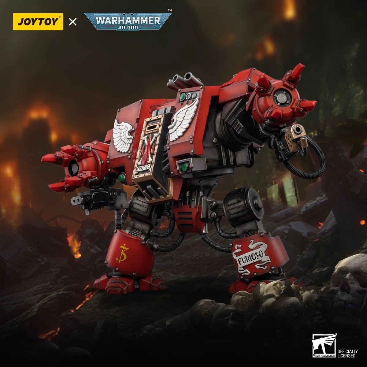 The Holy Blood Angel is violent and fearless, and the Mecha Somer Brothers