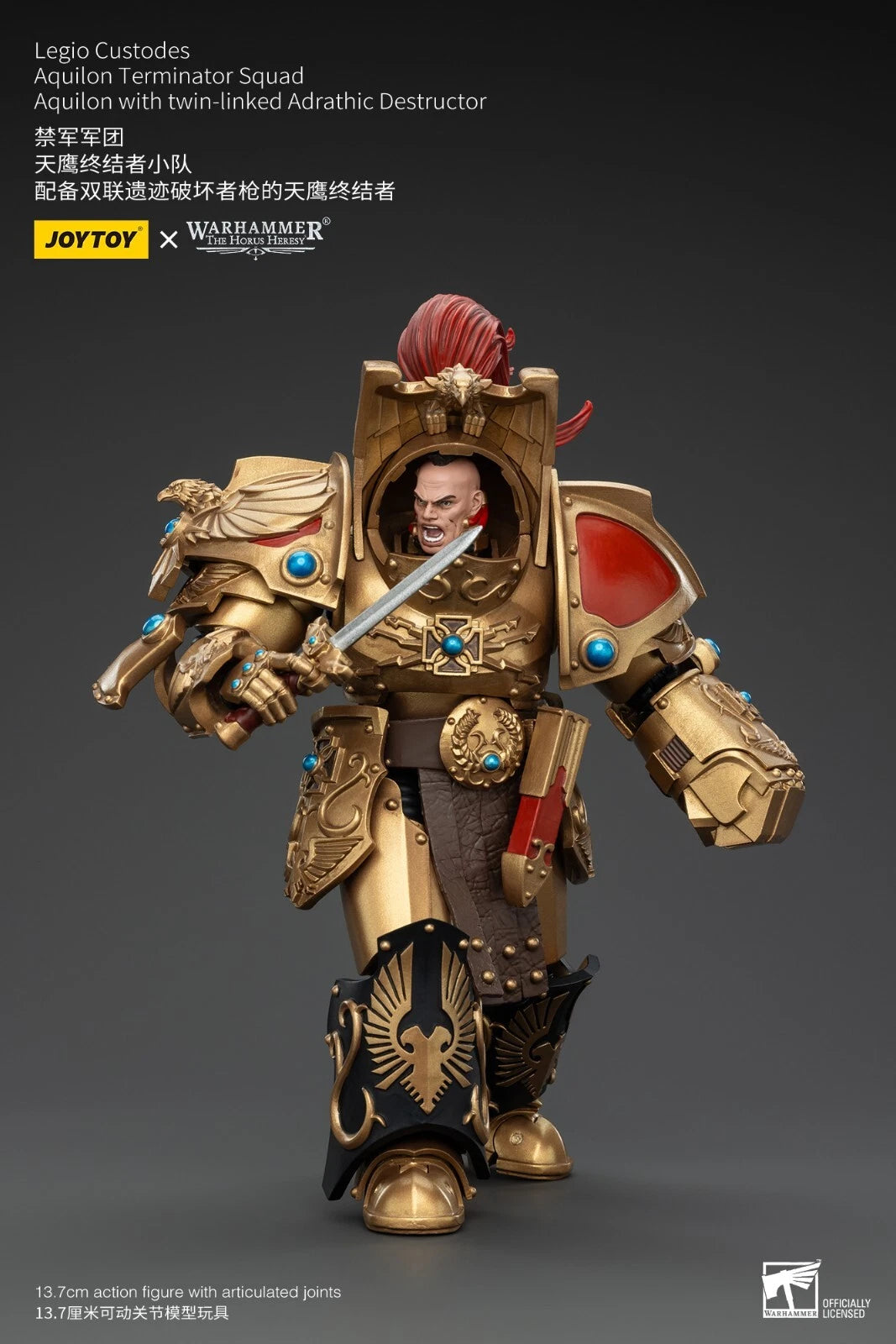 [IN STOCK]JOYTOY Warhammer 40K Legio Custodes Aquilon Terminator Squad JT00751